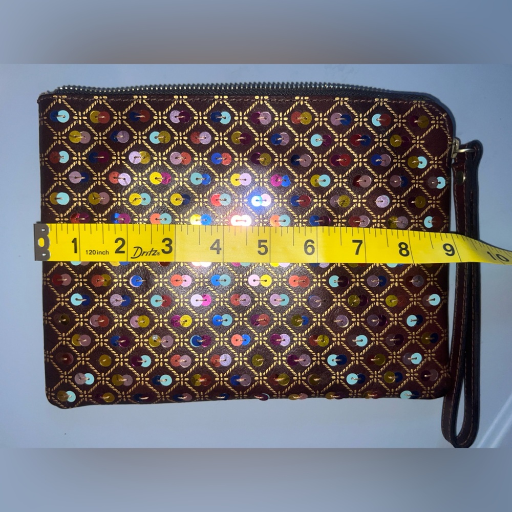 Patricia Nash Multicolor Sequin Wristlet - Picture 7 of 7
